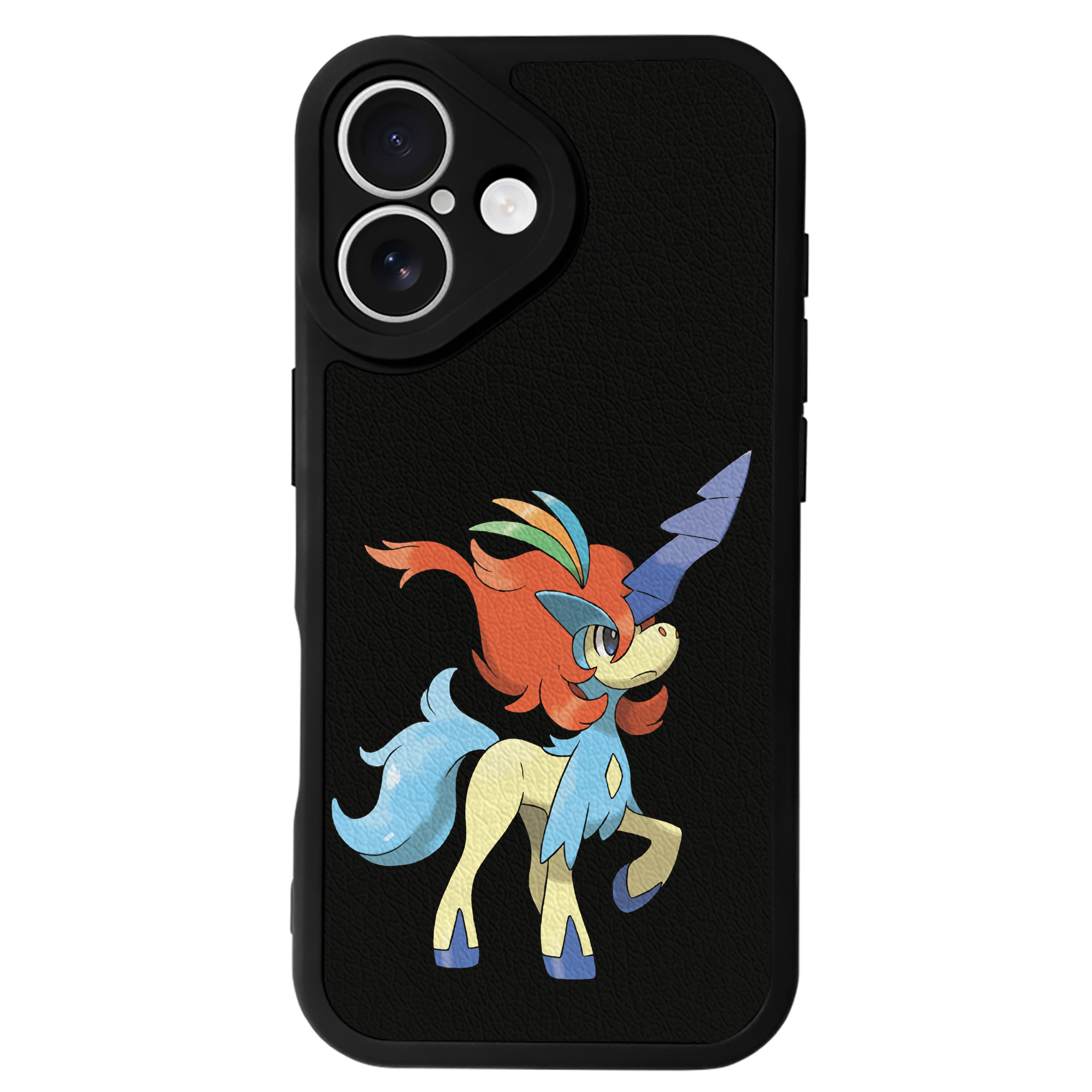 （画像用） ポケットモンスター Pokémon 【iPhone 16シリーズ対応】シリコンスマホケース（レザー調） 材質：シリコン